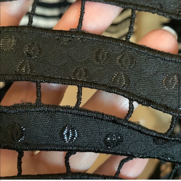 NWOT Sachin + Babi Dot Jacquard Illusion Hem Ball Skirt - Picture 7 of 12